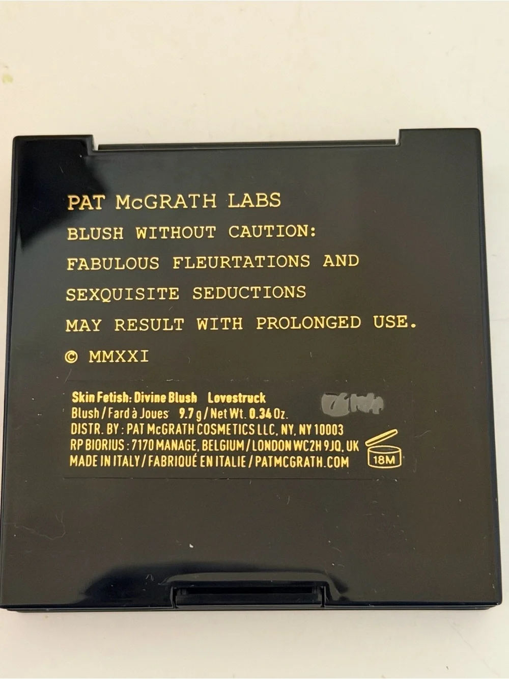 Lovestruck Pat McGrath Labs Skin Fetish: Divine Blush